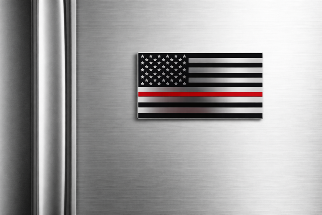 Thin Red Line Magnet