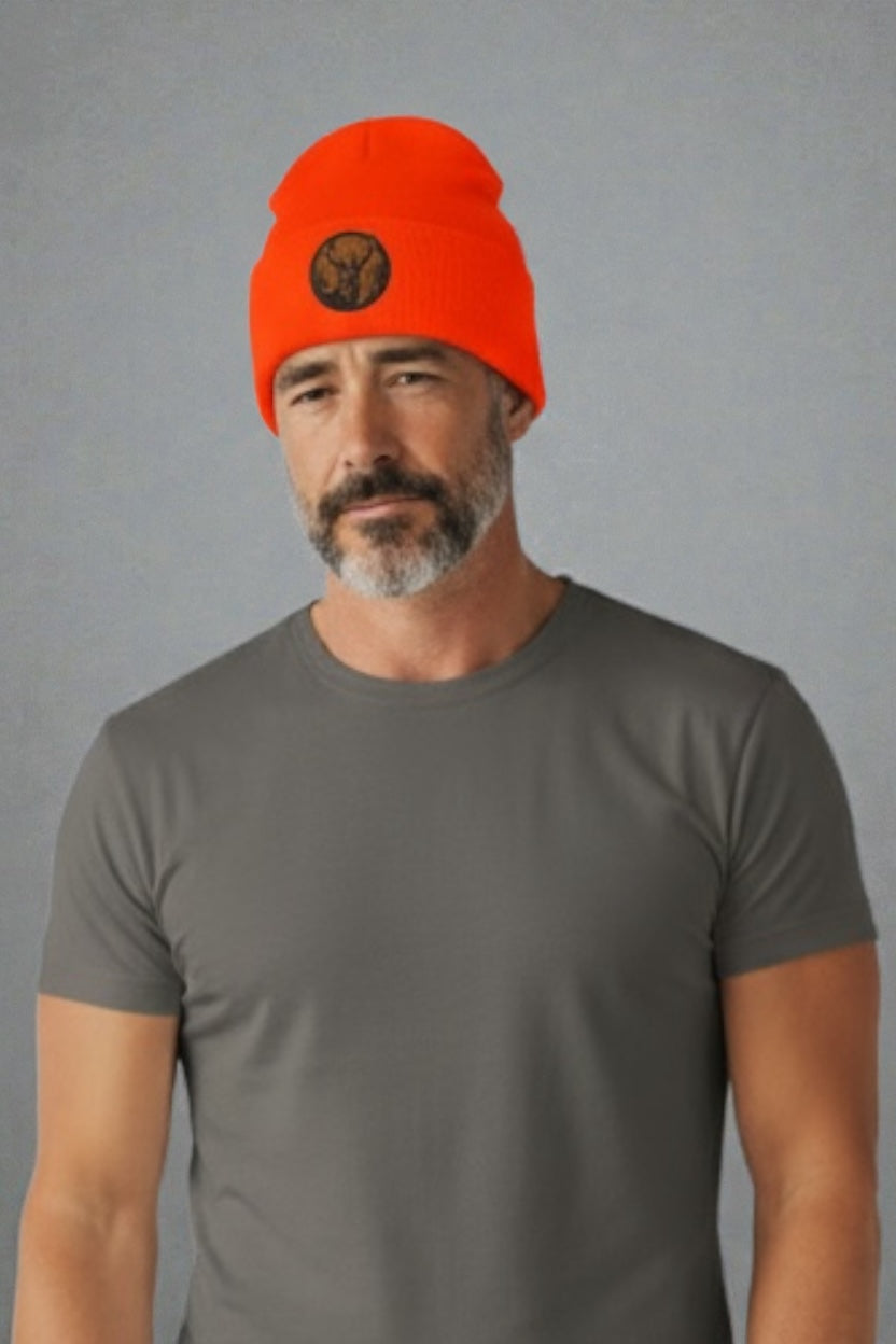 Blaze Orange, Hunting Beanie