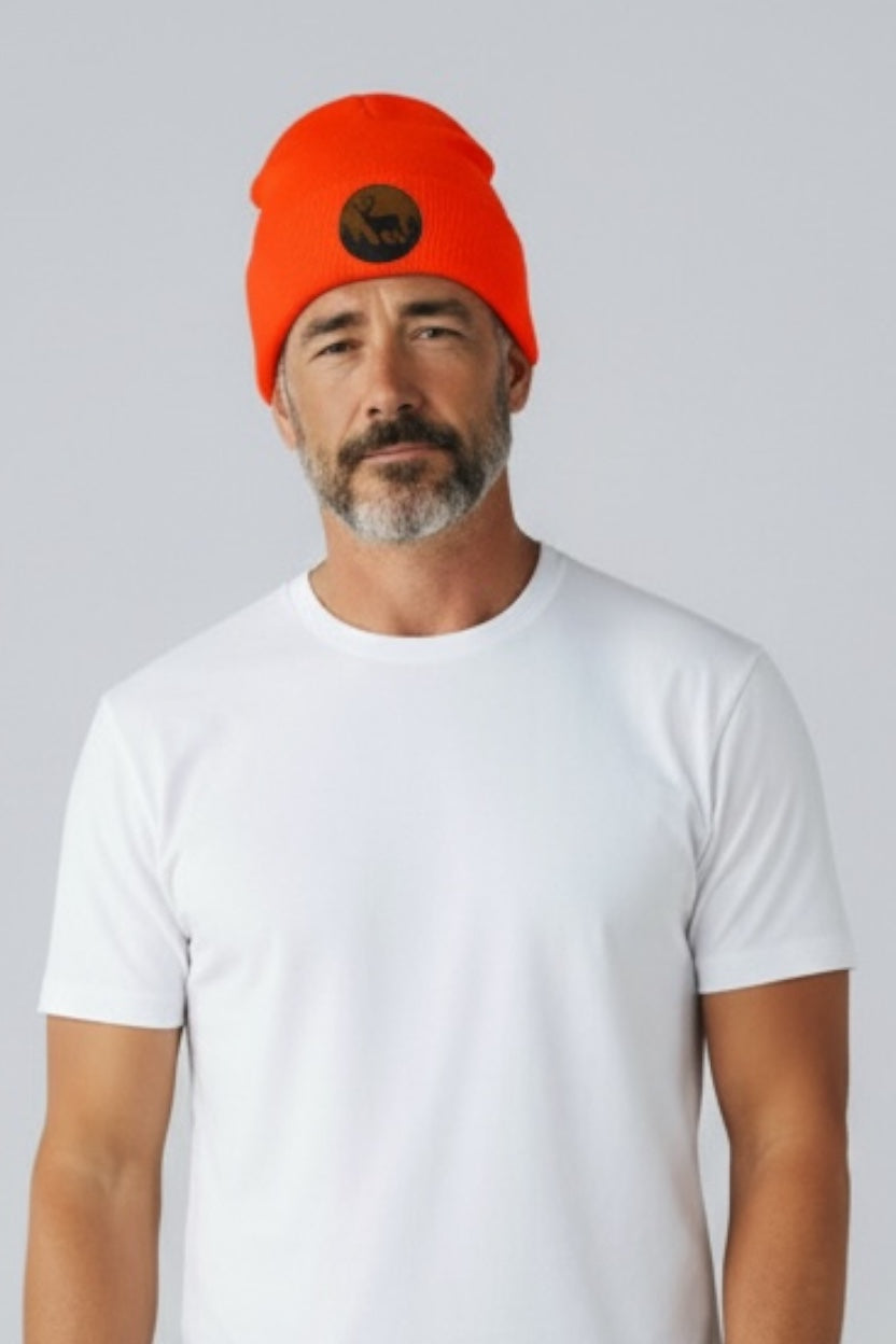Blaze Orange, Hunting Beanie