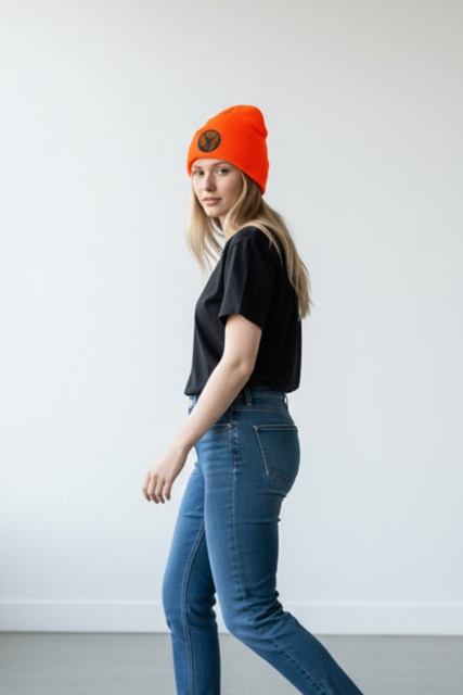 Blaze Orange, Hunting Beanie